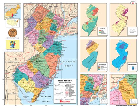 New Jersey Zip Code Map With Counties By Mapsherpa The Map 54 Off