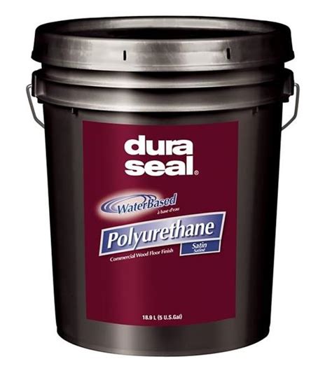 Duraseal Satin Water Based Poly 5 Gallon City Floor