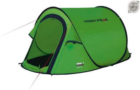 High Peak Vision 2 Pop Up Tent Groen 2 Persoons Bol