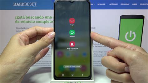 Cómo forzar reinicio del Samsung Galaxy A12s forzar apagado YouTube