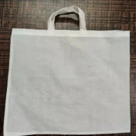 Cotton Plain White Cloth Carry Bag For Shopping Capacity Kg At Rs