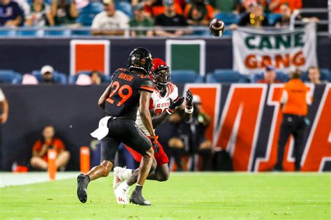 Miami Football Continues Losing Dbs With Isaiah Dunson Latest Transfer