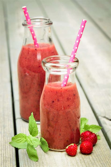 Erdbeeren Smoothies Archive SmoothieWelt