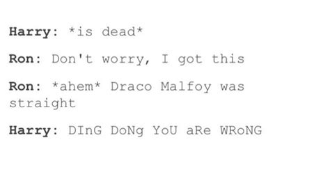 Pin By Danyelle Barnes On Drarry Harry Potter Funny Gay Harry Potter Harry Potter Headcannons