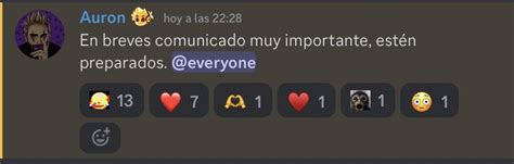 Info Auron on Twitter Auron vía Discord