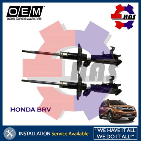 HONDA BRV BR V FRONT SHOCK ABSORBERS ABSORBER DEPAN 2pcs OEM Thailand