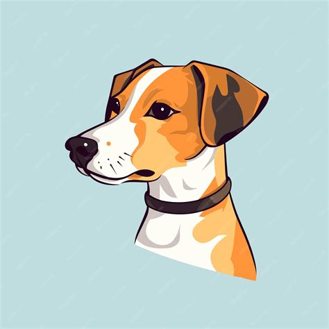 Premium Vector | Cute dog logo vector