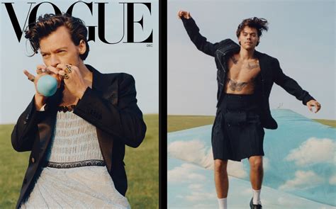 Harry Styles En Vogue Usa El Primer Hombre En Portada Fotos Grupo