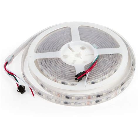 Rgb Led Strip Smd Ws White With Controls Ip V