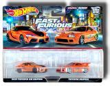Hot Wheels Premium 2 Pack 2021 TOYOTA GR SUPRA TOYOTA SUPRA FAST FURIOUS ERLI Pl