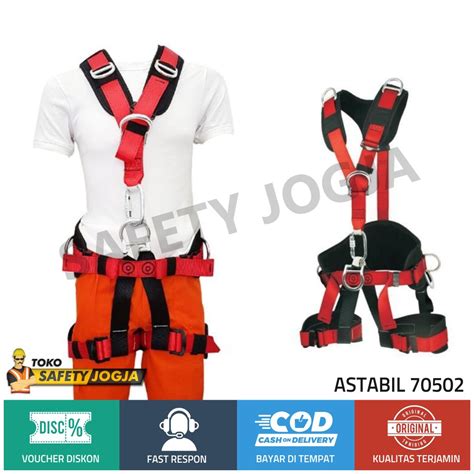 Jual Sabuk Panjat Tebing Tower Full Body Harness Astabil Alat