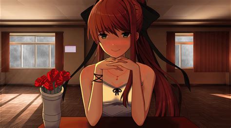 I've reached 1000 Affection with Monika! : r/DDLC