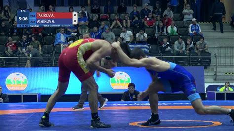 Repechage FS 70 Kg A TAKIROV KGZ V A ASHIROV AZE YouTube