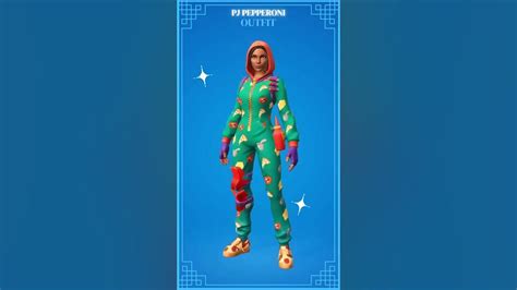 Fortnite Outfit Pj Pepperoni Rare Youtube