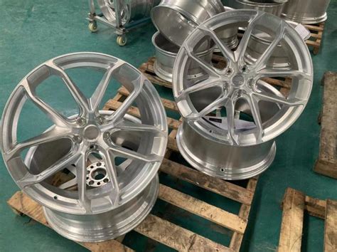 Custom Porsche Macan Gt Design Oem Wheel Platinum Paint Satin Matt