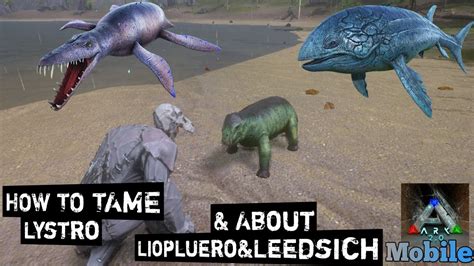 How To Tame Lystrosaurus About Liopluerodon Leedsichthys S E