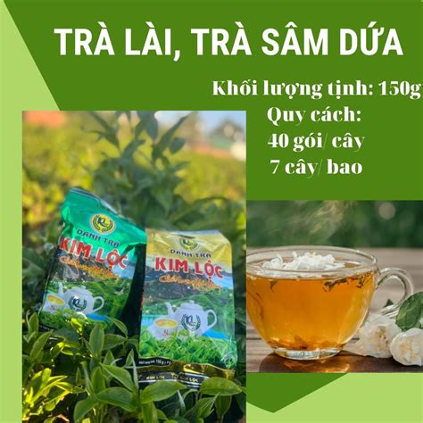 Trà Sâm Dứa Trà Kim Lộc Trà Ngon Bảo Lộc