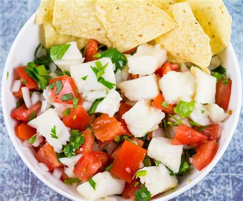 Halibut Ceviche - A Cup Of Frosting