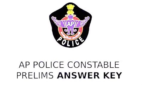 AP Police Constable Exam Preliminary Key Released Here Is The Link