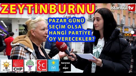 SAYAÇLI BU PAZAR GENEL SEÇİM OLSA Z BURNU HALKI HANGİ PARTİYE OY