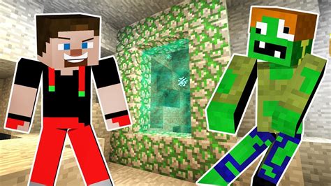 Zombİk Ve Steve MaĞara Ev Yapiyor 😱 Minecraft Youtube