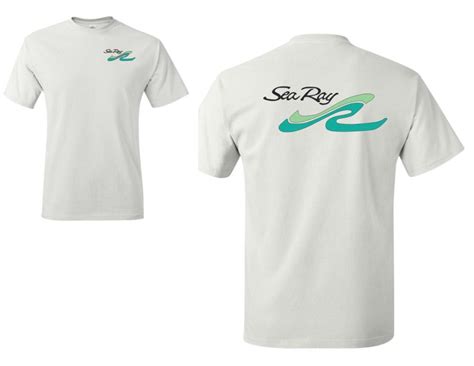 Sea Ray Teal Logo T Shirt Etsy