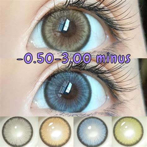 Jual COD MYSTICEYES SOFTLENS DAWN SERI GREY BROWN COLOR LENSA KONTAK