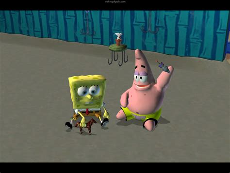 Spongebob Squarepants In Battle For Bikini Bottom GameCube 014 The King Of Grabs