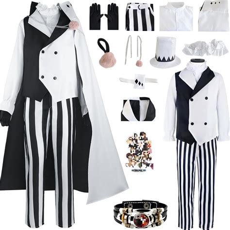 Amazon.com: TOMNUK Anime Nikolai Gogol Cosplay Costume Halloween Party