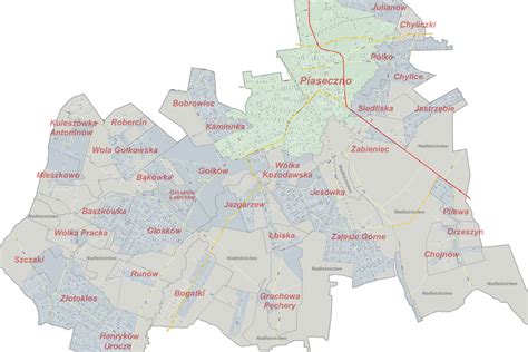 Archiwalna Mapa Plan W Oficjalna Strona Miasta I Gminy Piaseczno