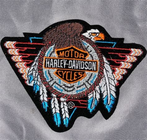 Vintage 1990s Harley Davidson Motorcycles Eagle Biker Gem