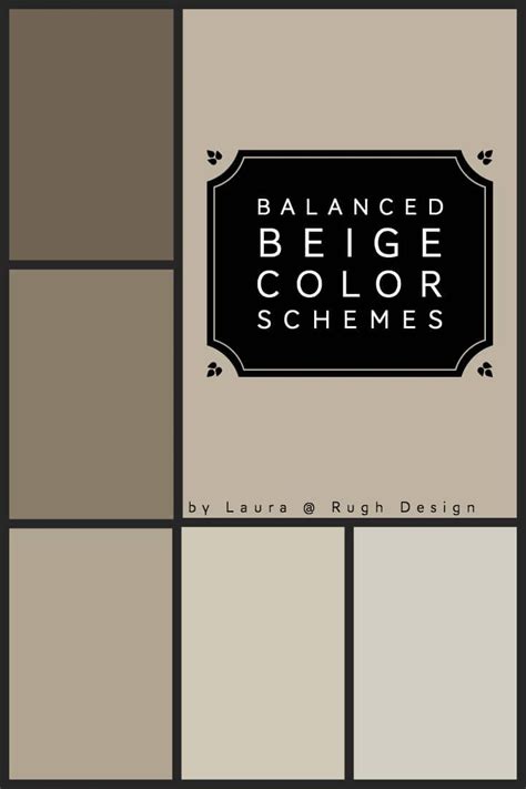 Balanced Beige Coordinating Colors And Color Schemes On Inspirationde