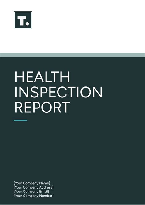 Free Inspection Report Templates to Edit Online and Print