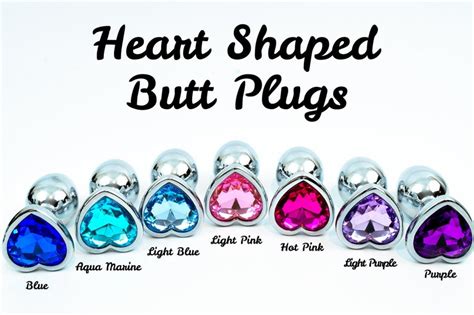 Heart Shaped Butt Plug Princess Anal Plugs Adult Sex Toys Etsy
