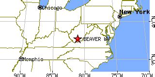 Beaver, West Virginia (WV) ~ population data, races, housing & economy