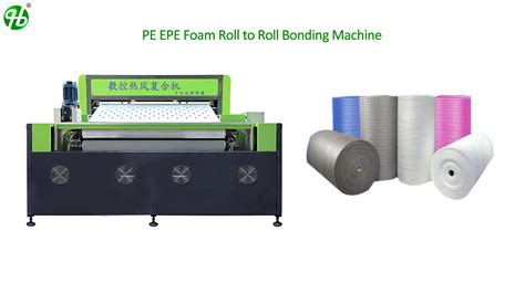 Pe Hot Air Thickening Machine Epe Foam Roll To Sheet Xpe Thickening And