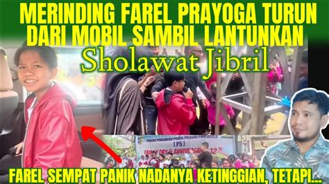 MERINDING FAREL PRAYOGA LANTUNKAN SHOLAWAT JIBRIL DI PENDOPO BUPATI