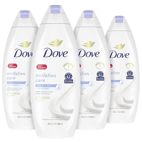 Dove Body Wash For Sensitive Skin And Eczema Prone Skin Fragrance Free And Sulfate