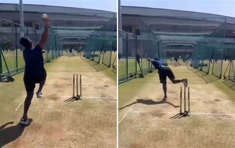 [Watch] Jasprit Bumrah resumes bowling in the nets ahead of Border ...