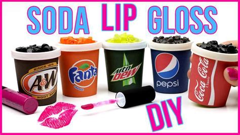 DIY Soda Lip Gloss