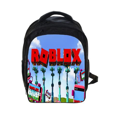 Roblox Kids School Book Bag Backpack Backpacks And Bags