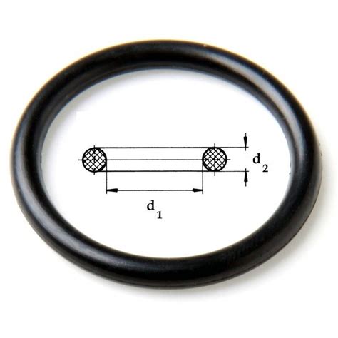 Кольцо уплотнительное пербунановое WURTH 10х2,0мм х 5шт, DIN 3771 ...