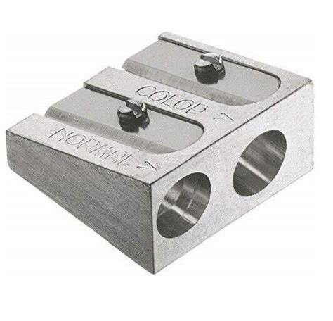 Faber Castell Metal Two Hole Artists Pencil Sharpener Fabercastell