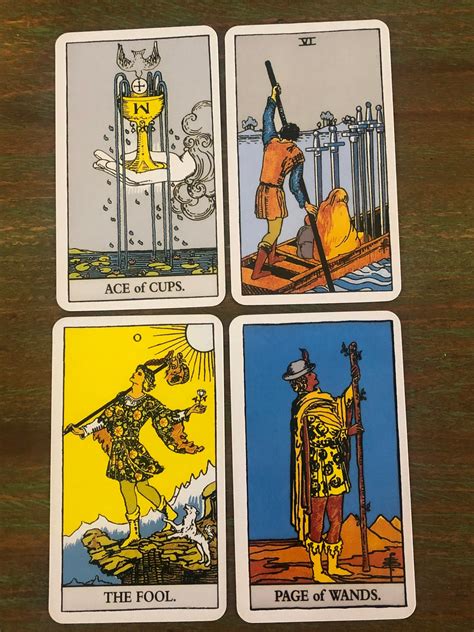 Rider Waite Smith Tarot Card Deck Etsy