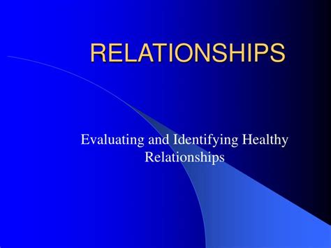 Ppt Relationships Powerpoint Presentation Free Download Id 299614