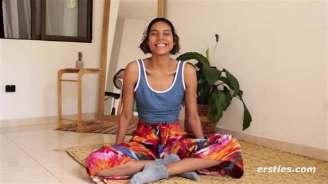 Ersties Hot Brunette Gets Off With A Dildo On The Couch