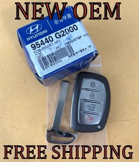 OEM 2017 2019 Hyundai Ioniq Smart Keyless Proximity Remote Fob 95440