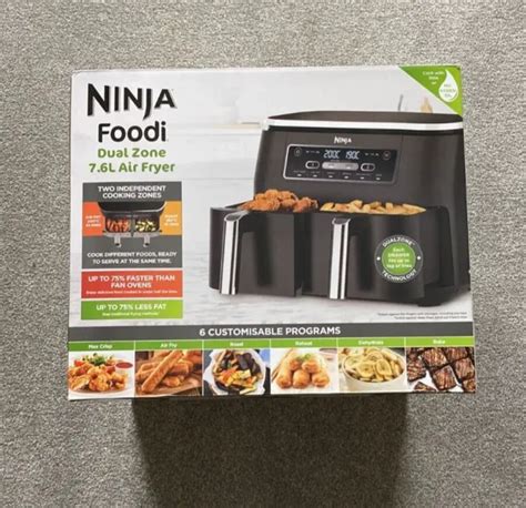 NINJA AF300UK 7 6L Foodi Dual Zone Air Fryer Brand New Fast