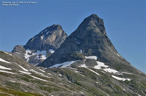 Norwegian Mountains - Route Descriptions - Kongen, Bispen, Trollstigen