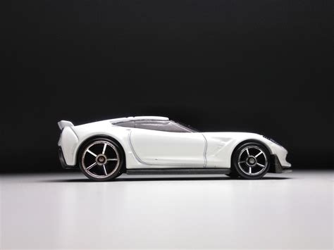 Hot Wheels CORVETTE C Z WHITE Custom Plastic Wheels Etsy
